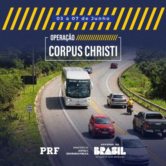 Rodovias terão reforço do efetivo operacional para prevenir acidentes e combater a criminalidade.