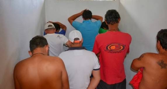 Os detidos foram conduzidos ao presídio de Sarandi
