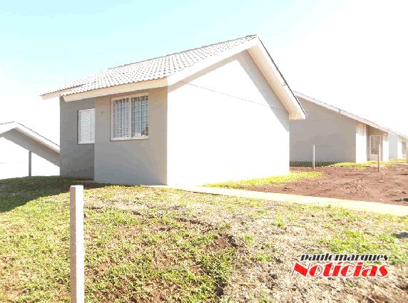 96 casas foram construídas no Loteamento Santa Maria