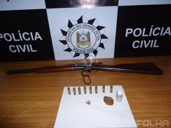 Um jovem de 26 anos foi autuado em flagrante