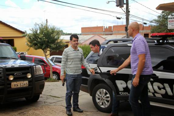Depois de 

lavrado o flagrante o homem foi encaminhado ao Presídio Estadual de Santiago