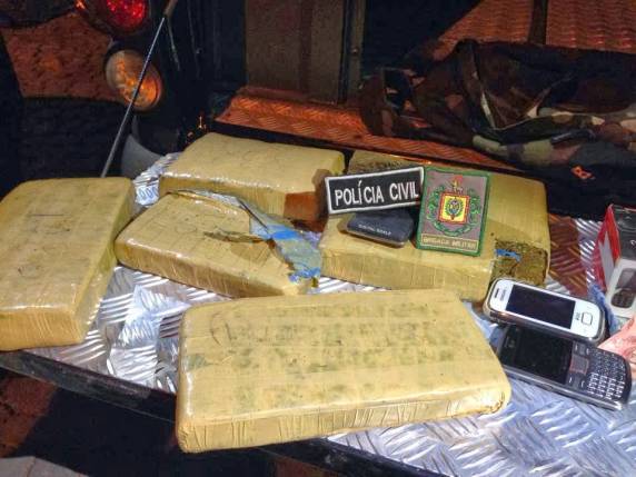 Polícia Civil e 

Brigada Militar estiveram juntos na ação policial