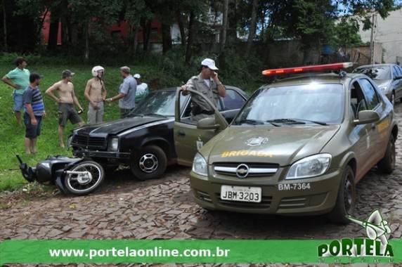 Motorista que arrastou a motocicleta em Tenente Portela estava embriagado, segundo teste de bafômetro realizado pela Brigada Militar