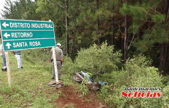 O acidente ocorreu no trevo da BRF, na BR 472