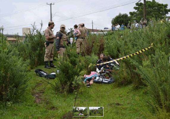 Mulher entrou em coma com filha nos braços
