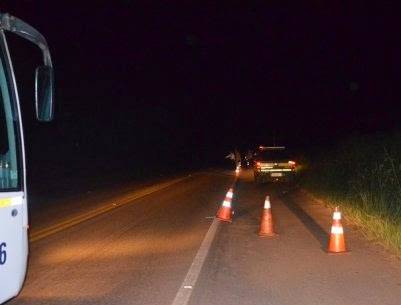 O homem estava embriagado segundo a 

polícia
