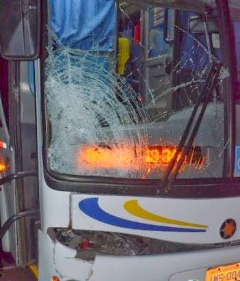 O homem estava embriagado segundo a 

polícia