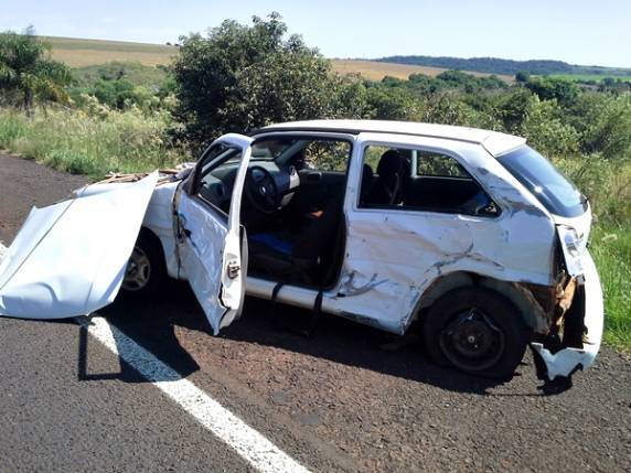 O motorista saiu ileso