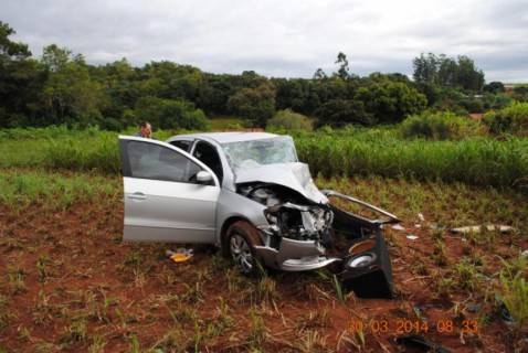 Mesmo com a terceira pista, mais um grave acidente acontece no interior de Santo Cristo