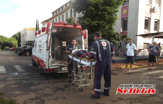 O motorista da 

caminhoneta saiu ileso, mas estava muito abalado com o ocorrido