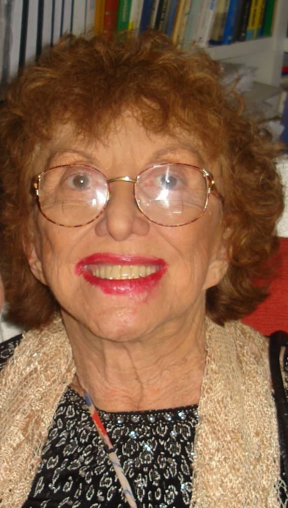 Nelly Lucia Gasparini Terra, morreu aos 90 

anos de idade