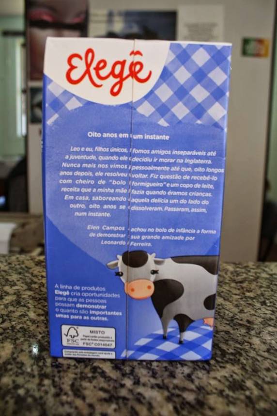 Evite 

consumir este lote do leite Elegê Semidesnatado