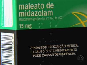 Midazolam é usado como sedativo e diminui a capacidade respiratória