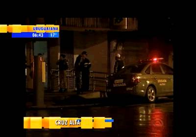 Polícia frustrou ação dos suspeitos nesta quinta-feira (1), em Cruz Alta