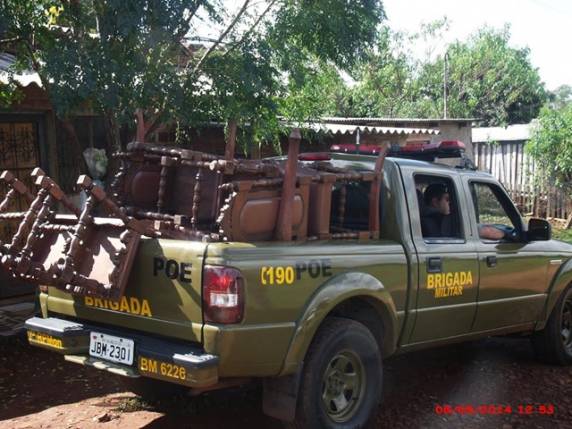 Após lavrado o 

flagrante, ela foi conduzida ao Presídio Regional de Santo Ângelo