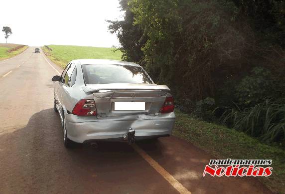 O acidente ocorreu por volta de 13he40min, e o 

animal saiu ileso