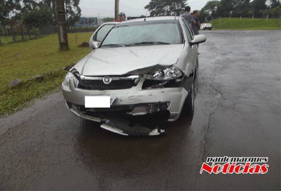 Ninguém se feriu no acidente