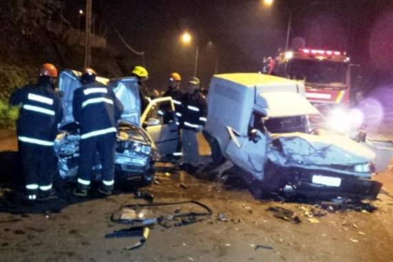Condutor de Gol invadiu pista contrária e atingiu Fiorino onde estava a vítima