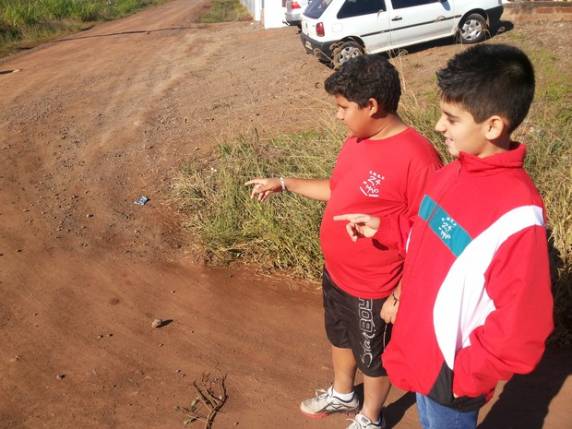 Objeto foi encontrado por garotos na volta de escola, em Teutônia