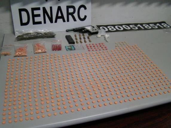 uase mil comprimidos da droga foram apreendidos em Novo Hamburgo