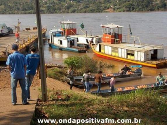Apesar do susto todos os passageiros desembarcaram sem problemas em Itapiranga SC
