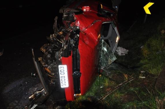 A motorista foi internada no hospital em Passo Fundo