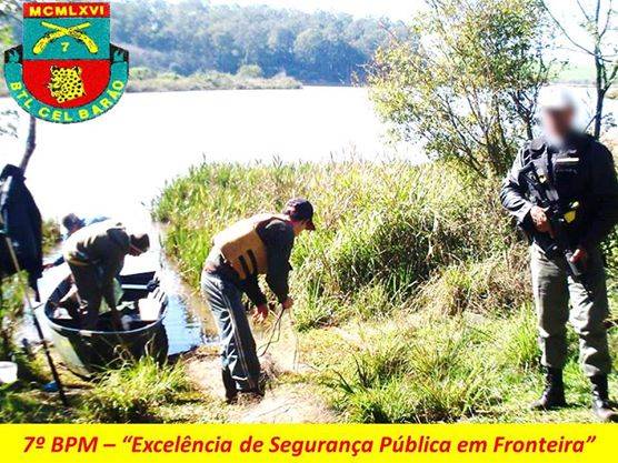 A ação dos policiais da Brigada Militar se deu na manhã deste sábado (21)