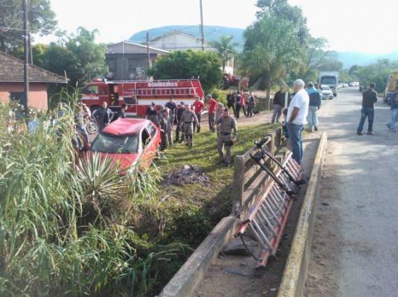 Acidente ocorreu no distrito de Arroio Grande na manhã desta terça-feira