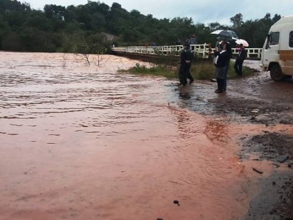 Rio Buricá em Vila Cascata