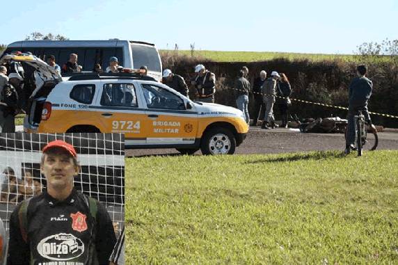 O piloto da Aldemir Engel, de 44 anos, morreu no local do acidente, no trevo de acesso a Alecrim