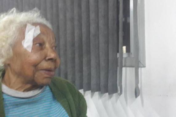 Leda Gonçalves da Rosa, 92 anos, chamou atenção pela coragem de enfrentar o bandido