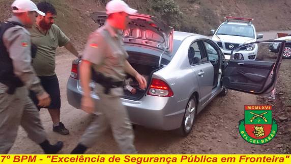 A ocorrência foi registrada no final da tarde desta quarta-feira (16), em Barra do Guarita