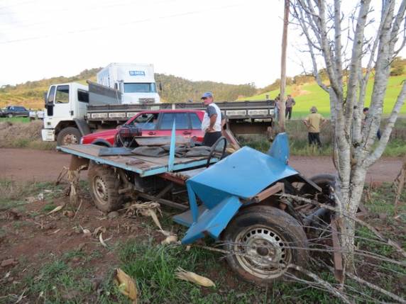Aposentado de 70 anos morreu na ERS-143, em Constantina, diz CRBM