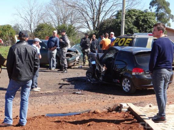 O 

motorista de um dos veículos foi encaminhado ao hospital em estado gravíssimo