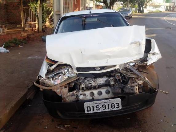 O acidente ocorreu na madrugada desta sexta-feira (22), na Zona Sul da cidade