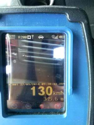Segundo a PRF, velocidade permitida para o trecho é de 80 km/h