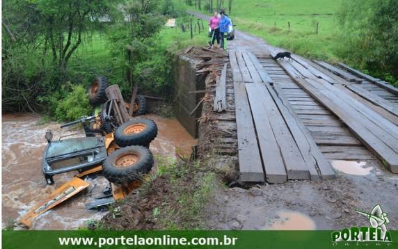 Operador foi 

socorrido, mas passa bem
