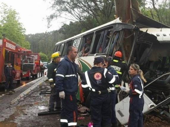 Acidente aconteceu nesta segunda-feira (6), entre Marau e Passo Fundo