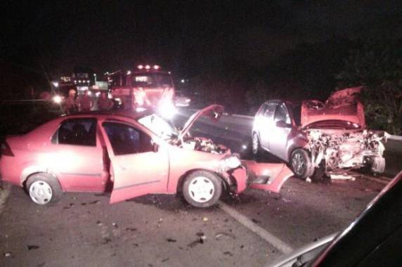 Um dos casos mais graves foi na BR-287, um dos motoristas passa por cirurgia