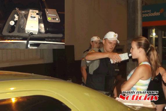 O aparelho foi utilizado pela primeira vez no trânsito da cidade