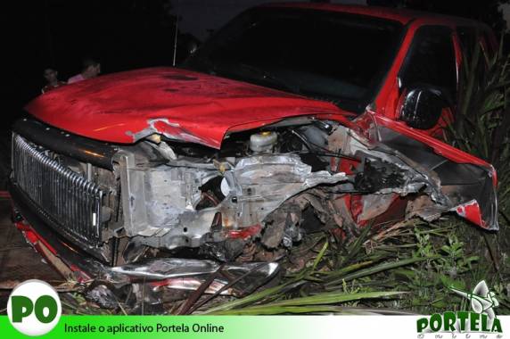 Motorista do Corsa não foi localizado pelos policiais rodoviários