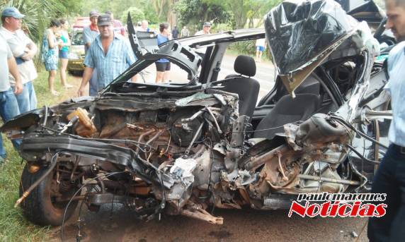 Milton Mombach Klock, 36 anos, morreu 

após uma colisão frontal envolvendo seu veículo