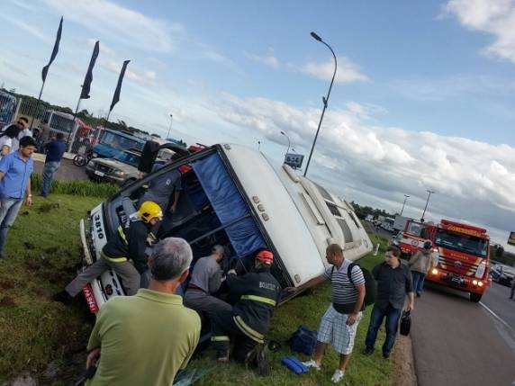 No acidente apenas o motorista acabou 

ferido