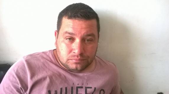 Ele foi preso no Bairro Operária
