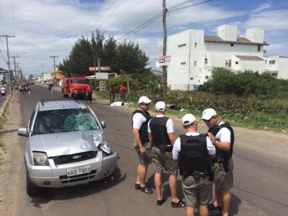 Colisão ocorreu na Avenida Paraguassú, em Capão da Canoa