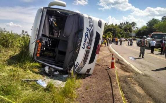 Veículo fazia o trajeto de Porto Alegre para Tramandaí
