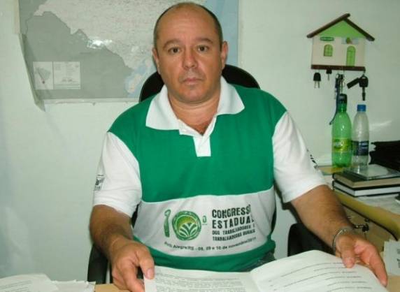 Pedrinho também é o presidente do STR de Três de 

Maio