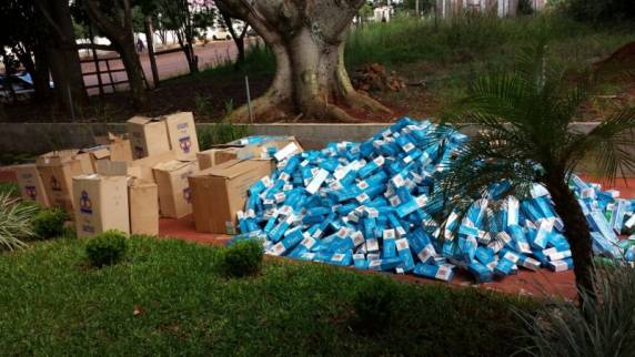 Polícia Civil realiza operação e apreende cigarros contrabandeados