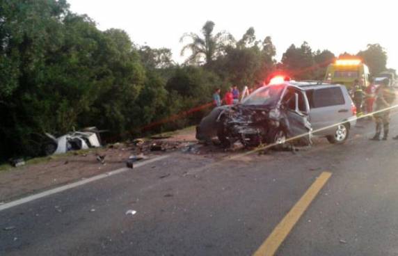 Acidente foi registrado no km 487 da BR 116, em Turuçu
