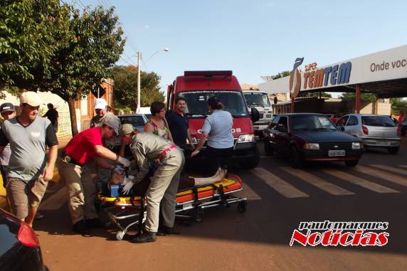 O fato ocorreu por volta das 17he40min desta segunda-feira (09)